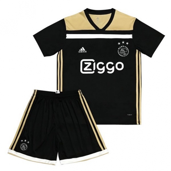 Maglia Ajax Away Bambino 2018/19 Nero