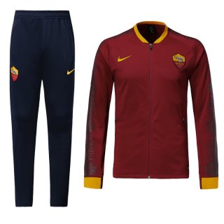 Felpa AS Roma 2018/19 Rosso Navy