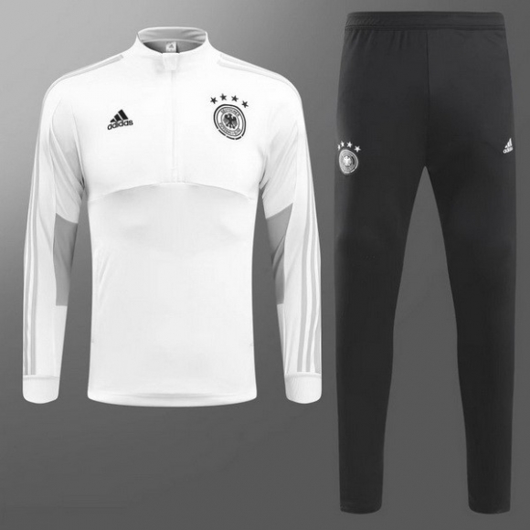 Felpa Germania 2018 Bianco Nero