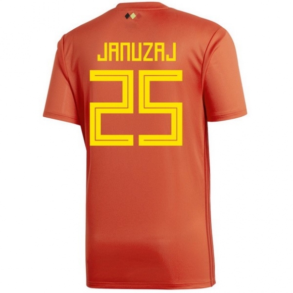 Maglia Belgio Home Januzaj 2018 Rosso