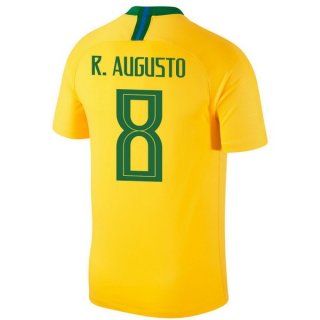 Maglia Brasile Home R.Augusto 2018 Giallo