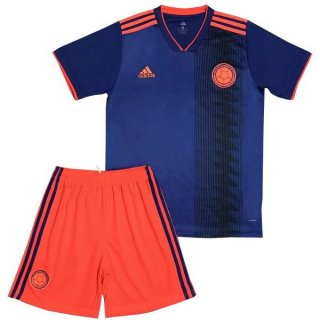 Maglia Columbia Away Bambino 2018 Blu