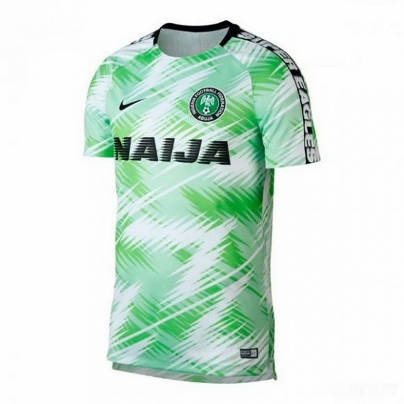Maglia Formazione Nigeria 2018 Verde
