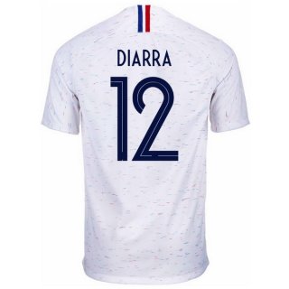 Maglia Francia Away Diarra 2018 Bianco