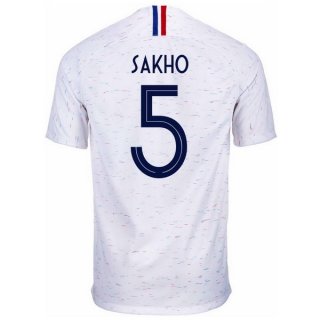Maglia Francia Away Sakho 2018 Bianco