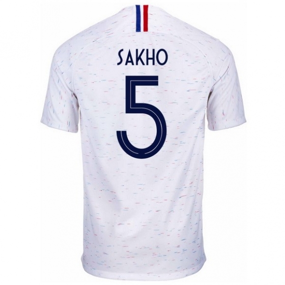 Maglia Francia Away Sakho 2018 Bianco