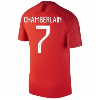 Maglia Inghilterra Away Chamberlain 2018 Rosso