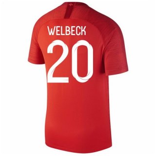 Maglia Inghilterra Away Welbeck 2018 Rosso