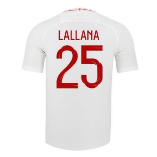 Maglia Inghilterra Home Lallana 2018 Bianco
