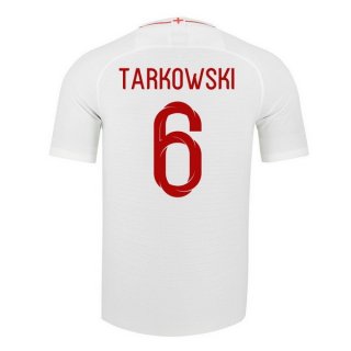 Maglia Inghilterra Home Tarkowski 2018 Bianco