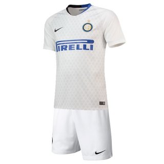 Maglia Inter Milan Away Bambino 2018/19 Bianco