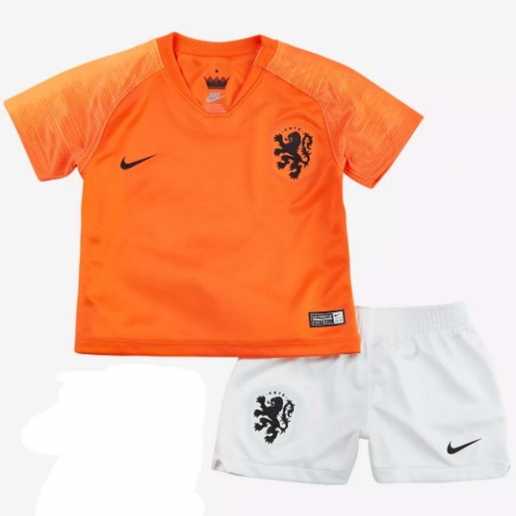 Maglia Paesi Bassi Home Bambino 2018 Arancione