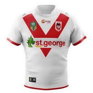 Maglia St.George Illawarra Dragons Home 2018 Bianco