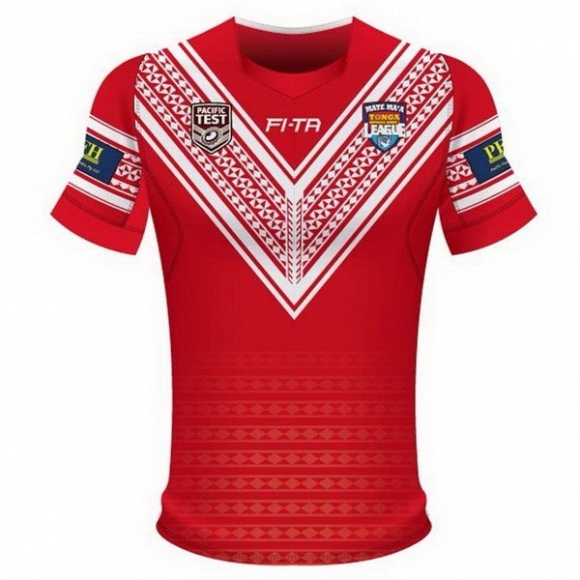 Maglia Tonga Home 2018 Rosso