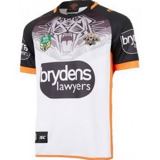 Maglia Wests Tigers Away 2018 Bianco