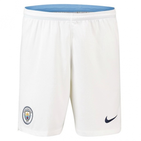 Pantaloni Manchester City Home 2018/19 Bianco