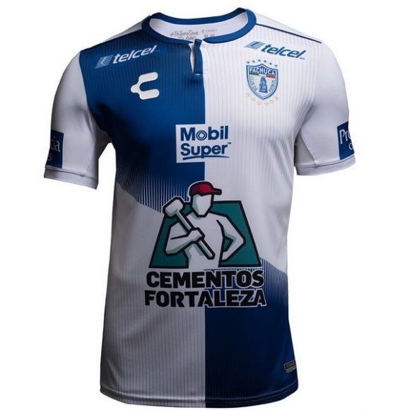 Thailandia Maglia Pachuca Home 2018/19 Blu Bianco