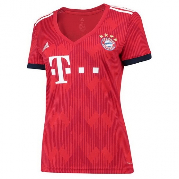 Maglia Bayern Munich Home Donna 2018/19 Rosso