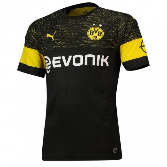 Maglia Borussia Dortmund Away 2018/19 Nero