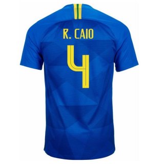 Maglia Brasile Away R.Caio 2018 Blu