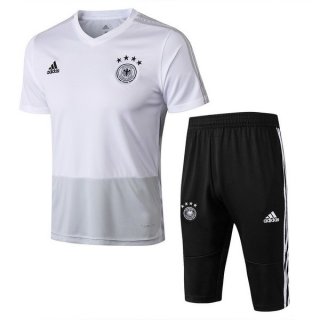 Maglia Formazione Germania Set Completo 2018 Bianco Nero