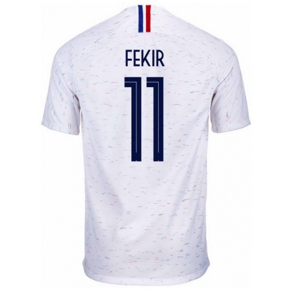 Maglia Francia Away Fekir 2018 Bianco