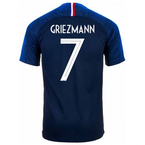 Maglia Francia Home Griezmann 2018 Blu