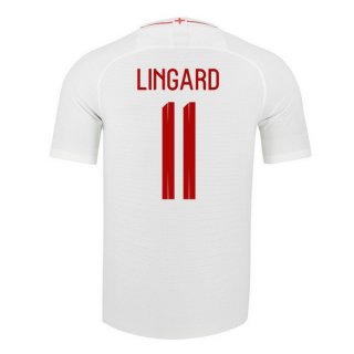 Maglia Inghilterra Home Lingard 2018 Bianco