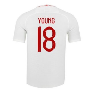 Maglia Inghilterra Home Young 2018 Bianco