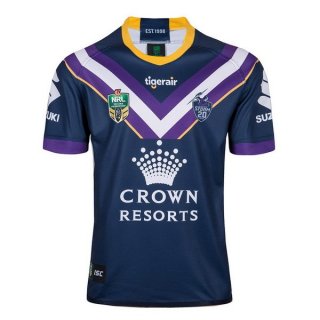 Maglia Melbourne Storm Home 2018 Blu