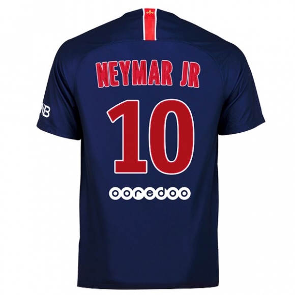Maglia Paris Saint Germain Home Neymar JR 2018/19 Blu