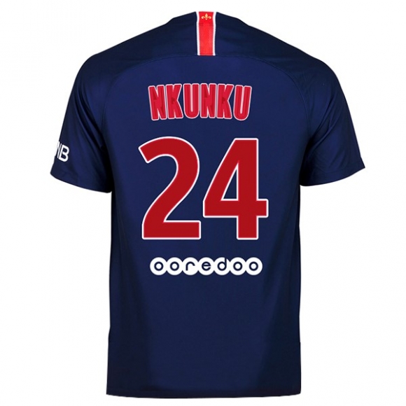 Maglia Paris Saint Germain Home Nkunku 2018/19 Blu