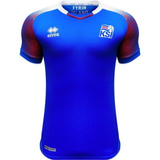 Thailandia Maglia Islanda Home 2018 Blu