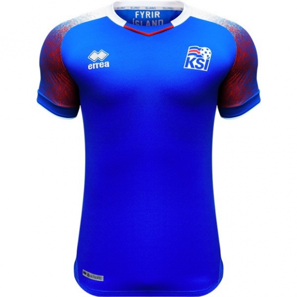 Thailandia Maglia Islanda Home 2018 Blu