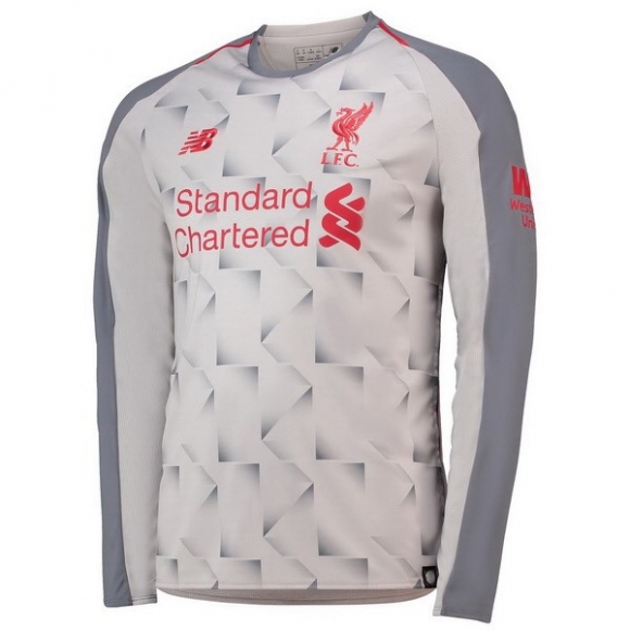 Thailandia Maglia Liverpool Terza ML 2018/19 Bianco