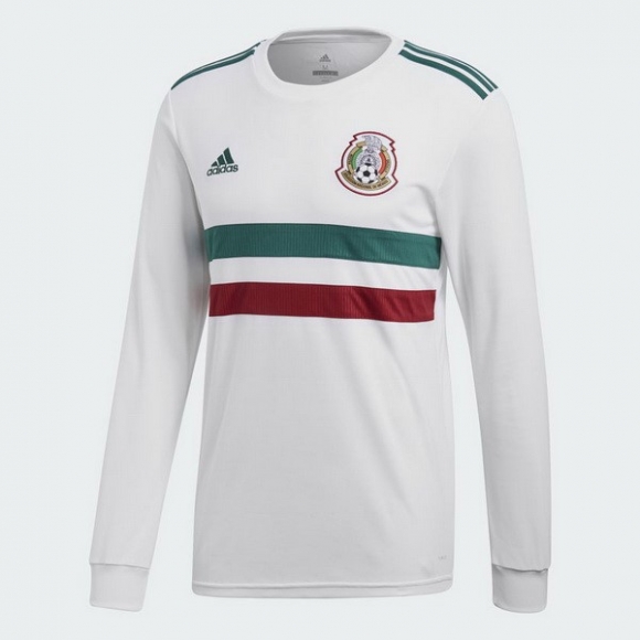 Thailandia Maglia Messico Away ML 2018 Bianco