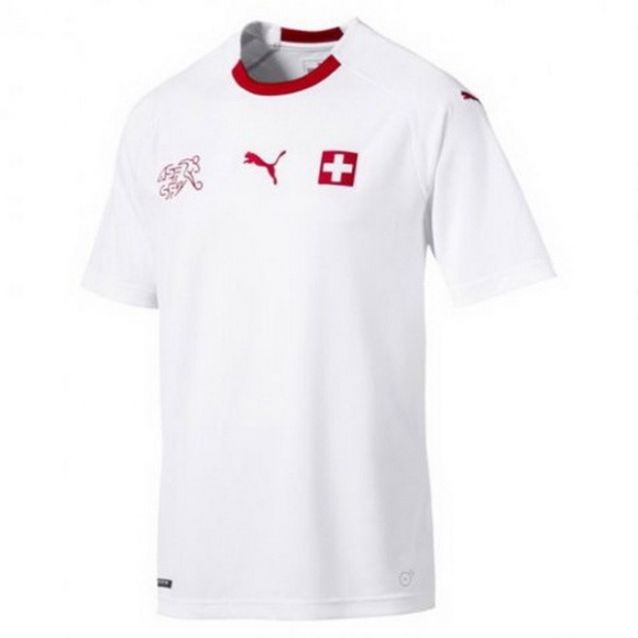 Thailandia Maglia Svizzera Away 2018 Bianco
