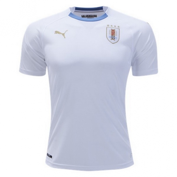Thailandia Maglia Uruguay Away 2018 Bianco