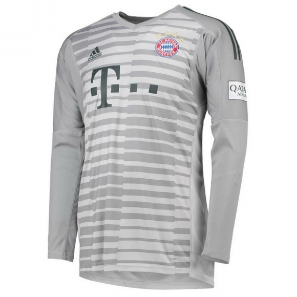 Thailandia Maglia Bayern Munich Home Ml Portiere 2018/19 Grigio