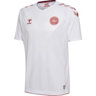 Thailandia Maglia Danimarca Away 2018 Bianco