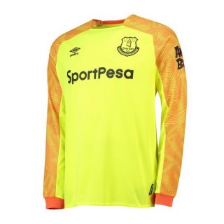 Thailandia Maglia Everton Away Ml Portiere 2018/19 Giallo