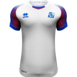 Thailandia Maglia Islanda Away 2018 Bianco