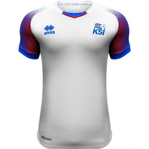 Thailandia Maglia Islanda Away 2018 Bianco