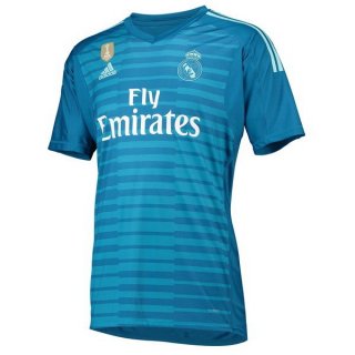 Thailandia Maglia Real Madrid Away Portiere 2018/19 Blu