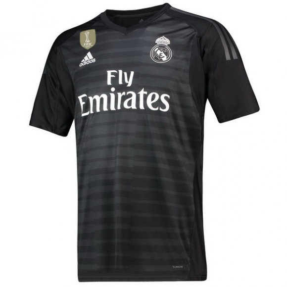Thailandia Maglia Real Madrid Home Portiere 2018/19 Nero