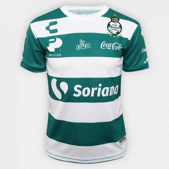 Thailandia Maglia Santos Laguna Home 2018/19 Bianco