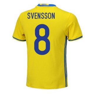 Thailandia Maglia Sweden Home Svensson 2018 Giallo